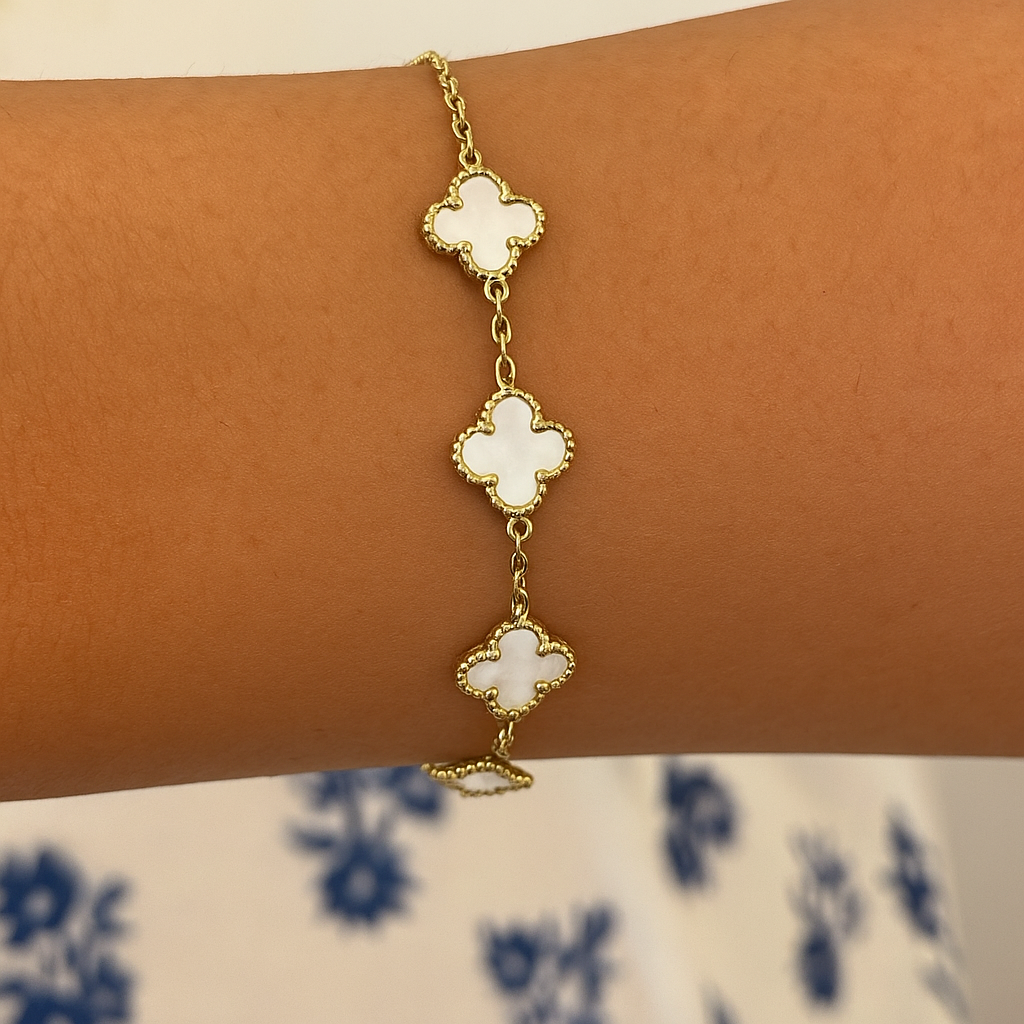 Trèfle Blanc Nacré-Mini Édition