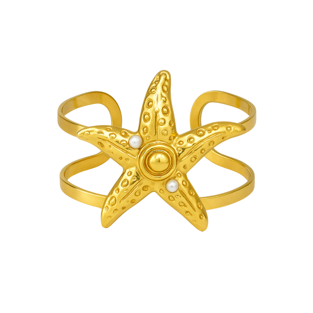 Starfish Cuff Bracelet