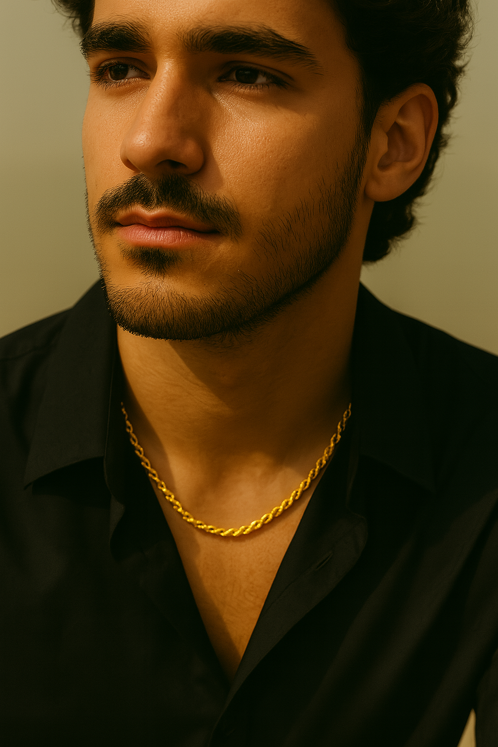 Collier torsadé Aurum