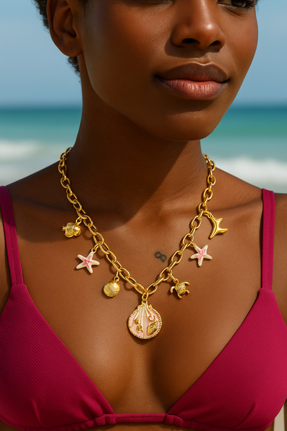 Collier Shella Rosé