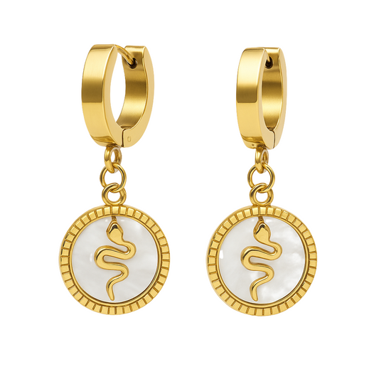 Boucles d'oreilles Serpentine