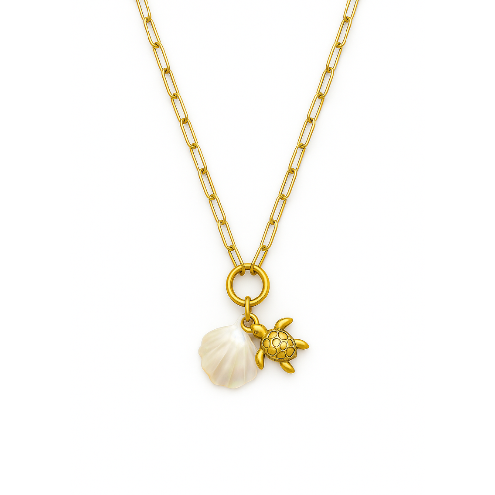 Collier Tortuga Blanca